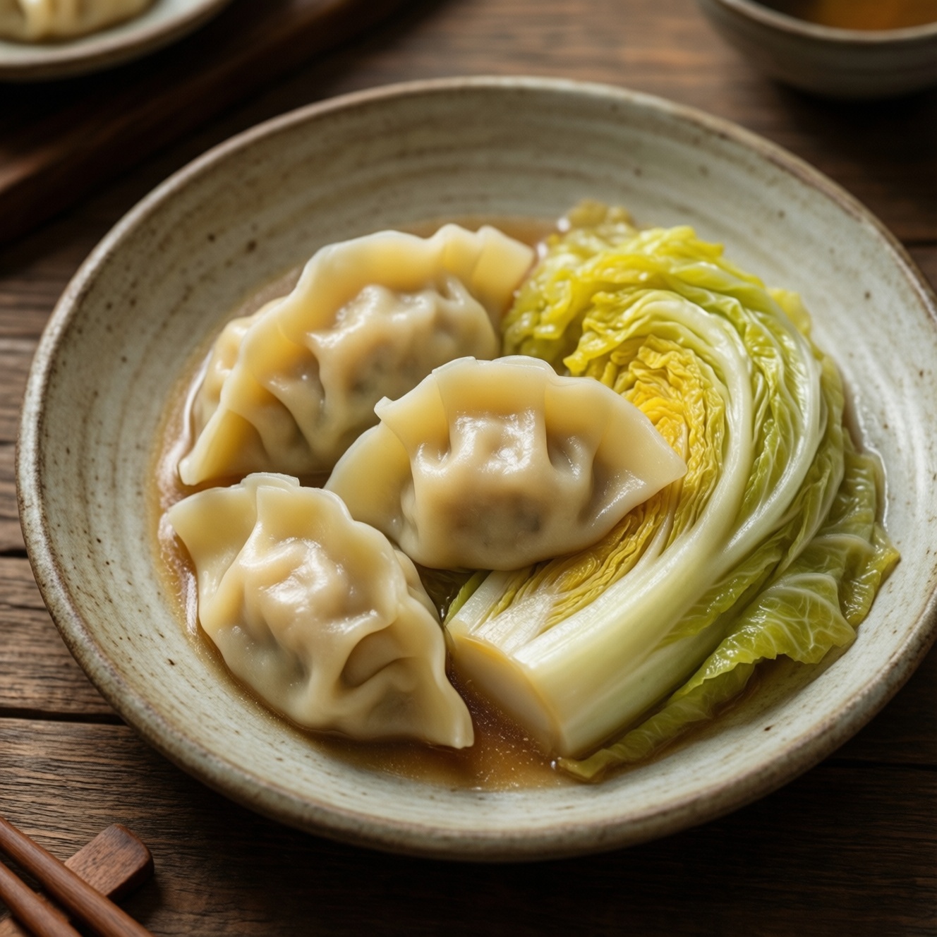 Картофельные клёцки с тушёной капустой: рецепт домашнего обеда